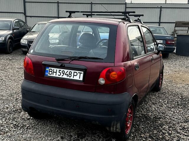 Красный Дэу Матиз, объемом двигателя 0.8 л и пробегом 111 тыс. км за 2200 $, фото 6 на Automoto.ua