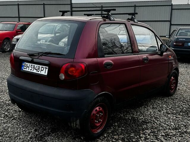 Красный Дэу Матиз, объемом двигателя 0.8 л и пробегом 111 тыс. км за 2200 $, фото 5 на Automoto.ua