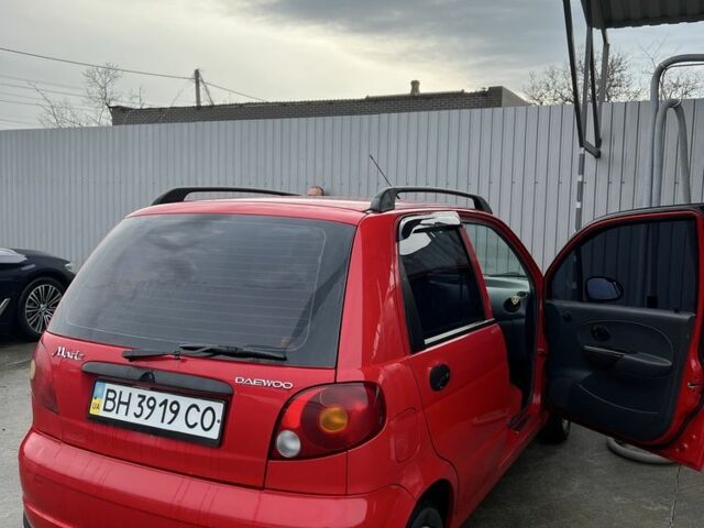 Красный Дэу Матиз, объемом двигателя 0.8 л и пробегом 1 тыс. км за 2600 $, фото 3 на Automoto.ua