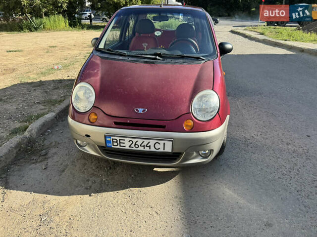 Червоний Деу Матіз, об'ємом двигуна 1 л та пробігом 122 тис. км за 2800 $, фото 4 на Automoto.ua