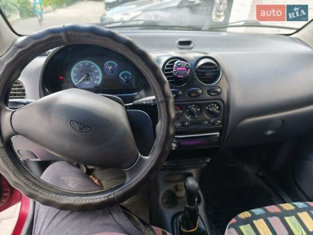 Червоний Деу Матіз, об'ємом двигуна 1 л та пробігом 130 тис. км за 1699 $, фото 13 на Automoto.ua