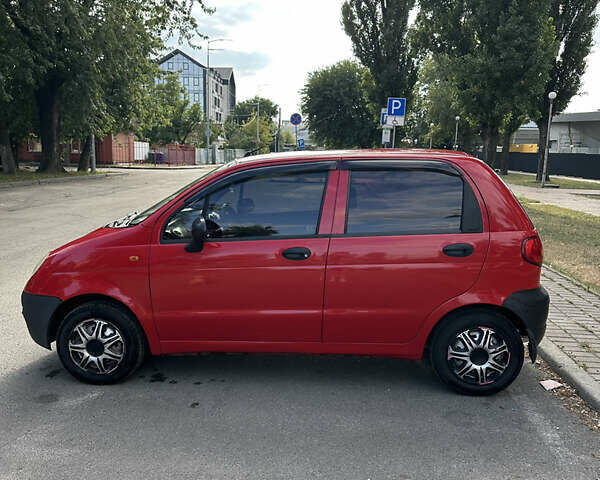 Червоний Деу Матіз, об'ємом двигуна 0.8 л та пробігом 171 тис. км за 1300 $, фото 5 на Automoto.ua