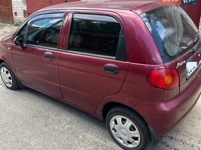Червоний Деу Матіз, об'ємом двигуна 0.8 л та пробігом 180 тис. км за 2000 $, фото 3 на Automoto.ua
