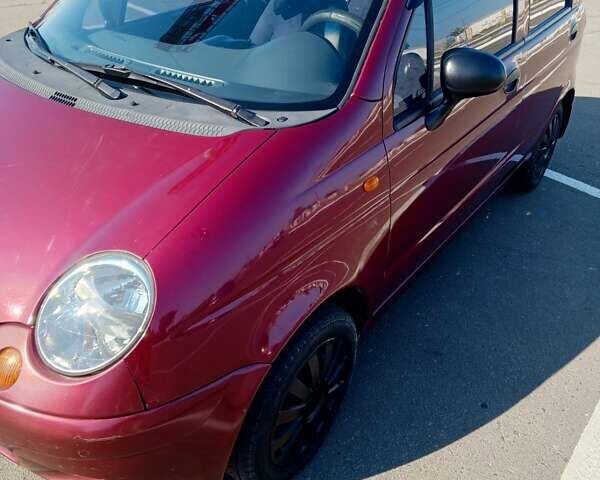 Червоний Деу Матіз, об'ємом двигуна 0.8 л та пробігом 164 тис. км за 2500 $, фото 1 на Automoto.ua
