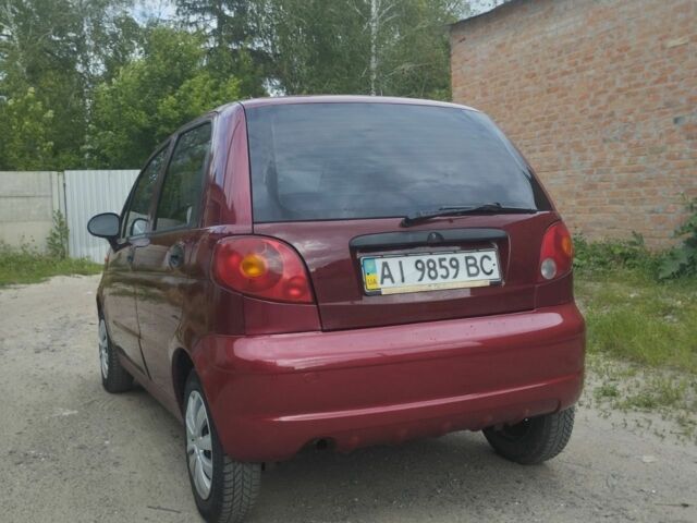 Красный Дэу Матиз, объемом двигателя 0.8 л и пробегом 125 тыс. км за 2000 $, фото 5 на Automoto.ua