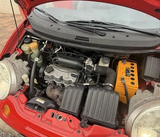 Красный Дэу Матиз, объемом двигателя 0.8 л и пробегом 64 тыс. км за 3300 $, фото 4 на Automoto.ua