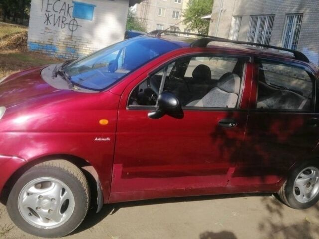 Красный Дэу Матиз, объемом двигателя 0.8 л и пробегом 0 тыс. км за 3000 $, фото 3 на Automoto.ua