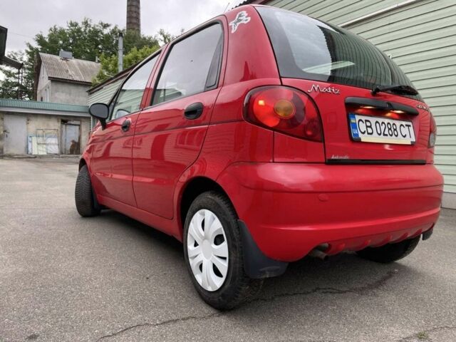 Красный Дэу Матиз, объемом двигателя 0.8 л и пробегом 92 тыс. км за 2650 $, фото 3 на Automoto.ua