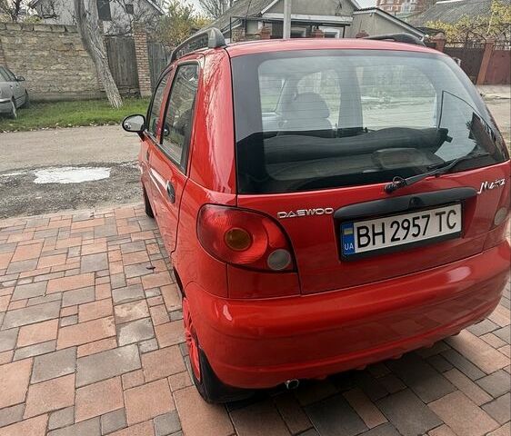 Красный Дэу Матиз, объемом двигателя 0.8 л и пробегом 64 тыс. км за 3300 $, фото 8 на Automoto.ua