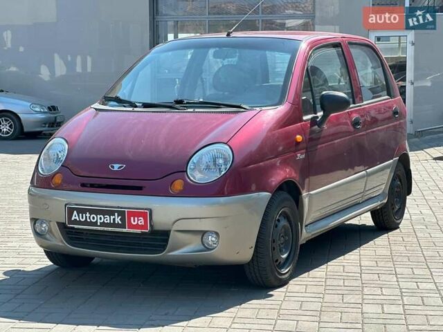 Червоний Деу Матіз, об'ємом двигуна 1 л та пробігом 90 тис. км за 2840 $, фото 2 на Automoto.ua