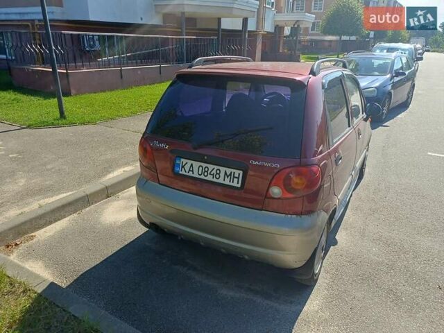 Красный Дэу Матиз, объемом двигателя 0.8 л и пробегом 137 тыс. км за 2200 $, фото 4 на Automoto.ua