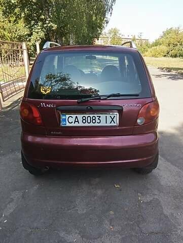 Червоний Деу Матіз, об'ємом двигуна 0.8 л та пробігом 148 тис. км за 3500 $, фото 5 на Automoto.ua