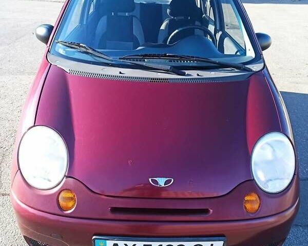 Червоний Деу Матіз, об'ємом двигуна 0.8 л та пробігом 63 тис. км за 3200 $, фото 4 на Automoto.ua