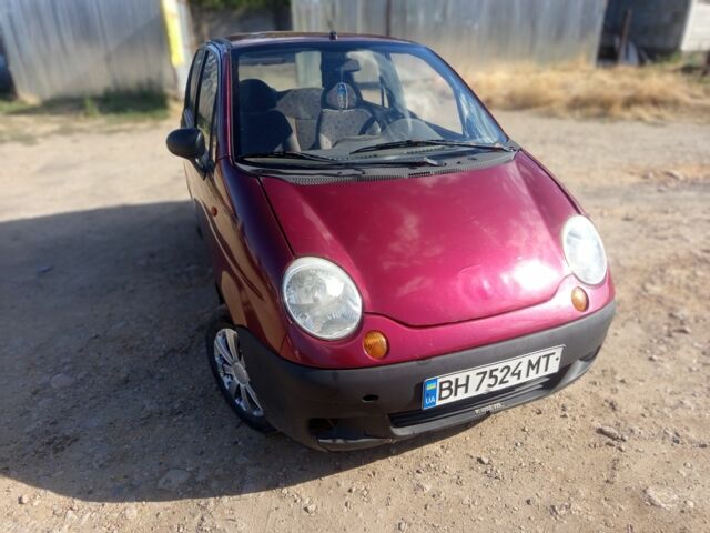 Красный Дэу Матиз, объемом двигателя 8 л и пробегом 339 тыс. км за 1300 $, фото 1 на Automoto.ua