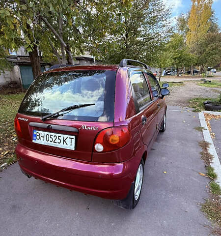 Красный Дэу Матиз, объемом двигателя 0.8 л и пробегом 70 тыс. км за 2900 $, фото 3 на Automoto.ua