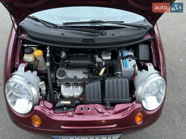 Красный Дэу Матиз, объемом двигателя 0.8 л и пробегом 65 тыс. км за 2999 $, фото 5 на Automoto.ua