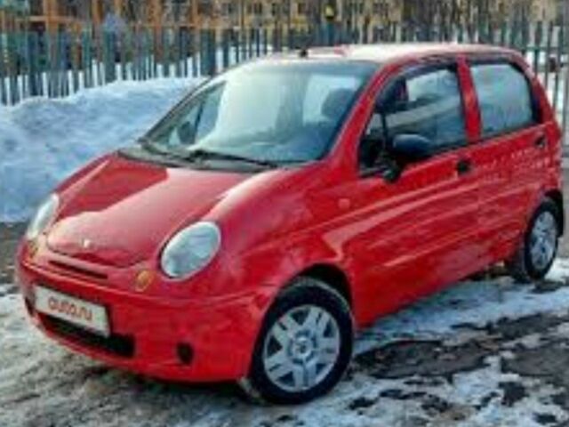 Красный Дэу Матиз, объемом двигателя 8 л и пробегом 135 тыс. км за 2019 $, фото 1 на Automoto.ua