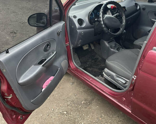 Червоний Деу Матіз, об'ємом двигуна 0.8 л та пробігом 140 тис. км за 3000 $, фото 7 на Automoto.ua
