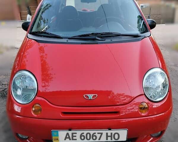 Красный Дэу Матиз, объемом двигателя 0.8 л и пробегом 154 тыс. км за 2600 $, фото 1 на Automoto.ua