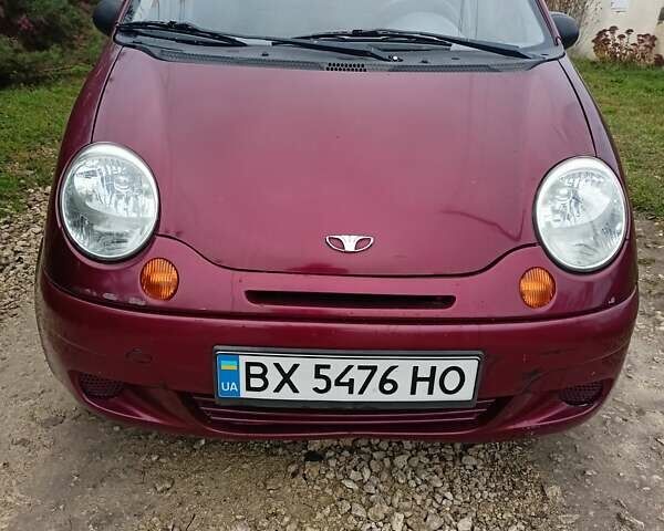 Червоний Деу Матіз, об'ємом двигуна 0.8 л та пробігом 125 тис. км за 2200 $, фото 1 на Automoto.ua