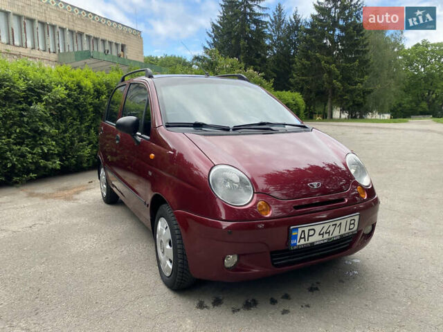 Красный Дэу Матиз, объемом двигателя 0.8 л и пробегом 123 тыс. км за 3200 $, фото 5 на Automoto.ua