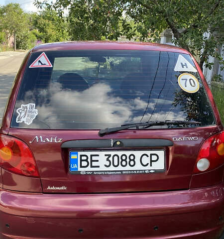 Червоний Деу Матіз, об'ємом двигуна 0.8 л та пробігом 74 тис. км за 3500 $, фото 7 на Automoto.ua