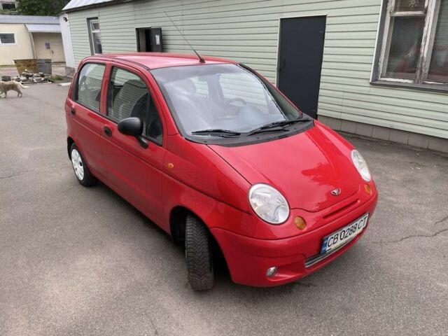 Красный Дэу Матиз, объемом двигателя 0.8 л и пробегом 92 тыс. км за 2650 $, фото 1 на Automoto.ua