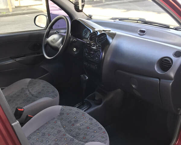 Красный Дэу Матиз, объемом двигателя 0.8 л и пробегом 118 тыс. км за 2900 $, фото 12 на Automoto.ua