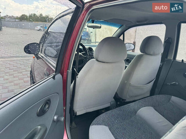 Красный Дэу Матиз, объемом двигателя 0.8 л и пробегом 95 тыс. км за 2790 $, фото 8 на Automoto.ua