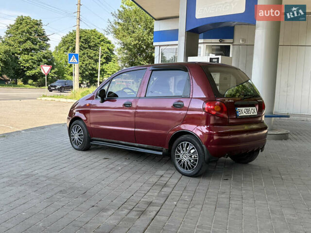 Красный Дэу Матиз, объемом двигателя 0.8 л и пробегом 108 тыс. км за 2800 $, фото 10 на Automoto.ua