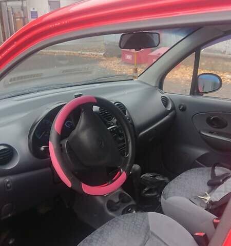 Красный Дэу Матиз, объемом двигателя 0.8 л и пробегом 86 тыс. км за 2800 $, фото 7 на Automoto.ua