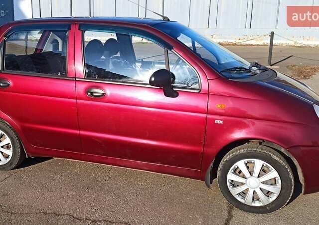 Червоний Деу Матіз, об'ємом двигуна 0.8 л та пробігом 63 тис. км за 3200 $, фото 1 на Automoto.ua