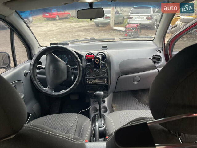 Червоний Деу Матіз, об'ємом двигуна 0.8 л та пробігом 140 тис. км за 3000 $, фото 16 на Automoto.ua