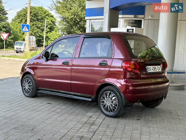 Красный Дэу Матиз, объемом двигателя 0.8 л и пробегом 108 тыс. км за 2800 $, фото 12 на Automoto.ua