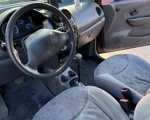 Красный Дэу Матиз, объемом двигателя 0.8 л и пробегом 140 тыс. км за 2800 $, фото 3 на Automoto.ua