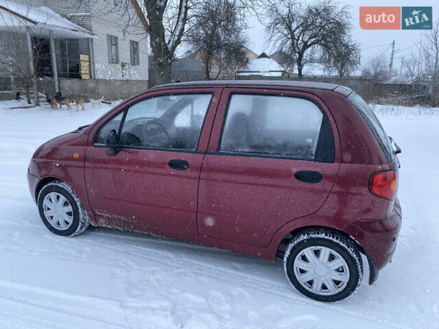 Червоний Деу Матіз, об'ємом двигуна 0.8 л та пробігом 130 тис. км за 2350 $, фото 2 на Automoto.ua