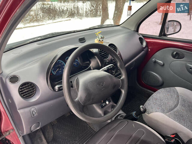Червоний Деу Матіз, об'ємом двигуна 0.8 л та пробігом 133 тис. км за 2500 $, фото 8 на Automoto.ua