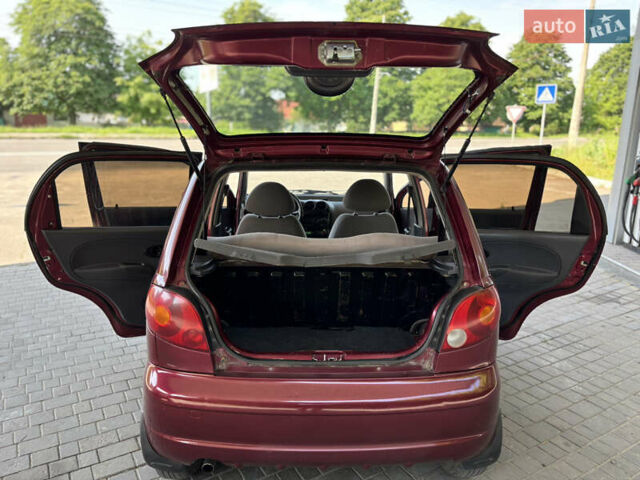 Красный Дэу Матиз, объемом двигателя 0.8 л и пробегом 108 тыс. км за 2800 $, фото 17 на Automoto.ua