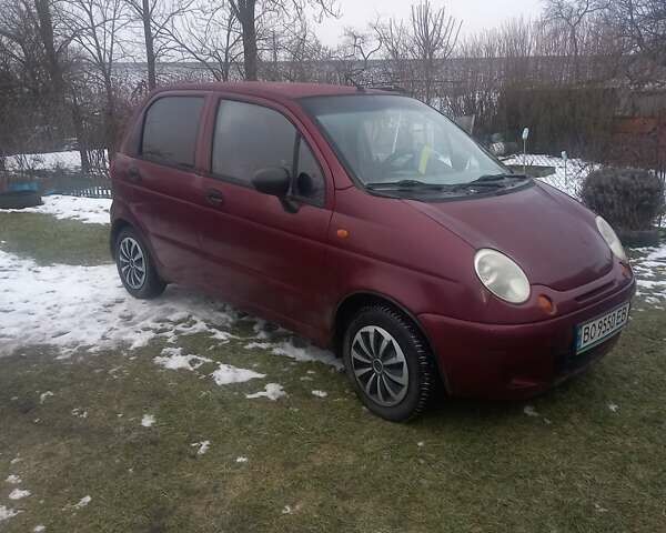 Червоний Деу Матіз, об'ємом двигуна 0.8 л та пробігом 131 тис. км за 2350 $, фото 2 на Automoto.ua