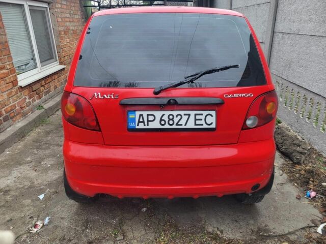 Червоний Деу Матіз, об'ємом двигуна 0.8 л та пробігом 160 тис. км за 1750 $, фото 1 на Automoto.ua