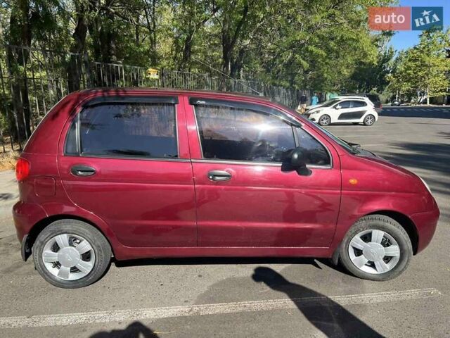 Красный Дэу Матиз, объемом двигателя 0.8 л и пробегом 141 тыс. км за 3100 $, фото 13 на Automoto.ua