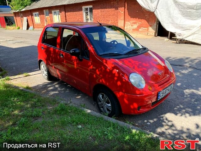 Дэу Матиз 2008 в Чернигове на Automoto.ua Красный Дэу Матиз, объемом двигателя 0.8 л и пробегом 105 тыс. км за 1400 $, фото 3 на Automoto.ua