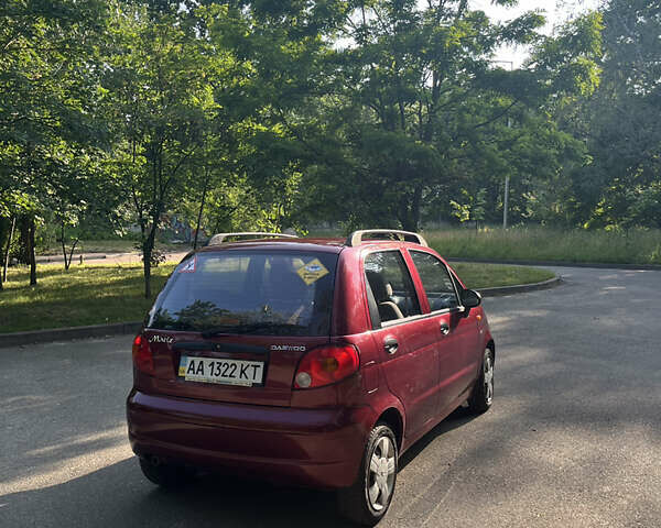 Красный Дэу Матиз, объемом двигателя 0.8 л и пробегом 33 тыс. км за 3000 $, фото 6 на Automoto.ua