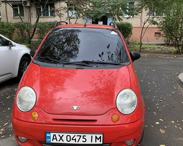 Красный Дэу Матиз, объемом двигателя 0.8 л и пробегом 93 тыс. км за 2950 $, фото 2 на Automoto.ua
