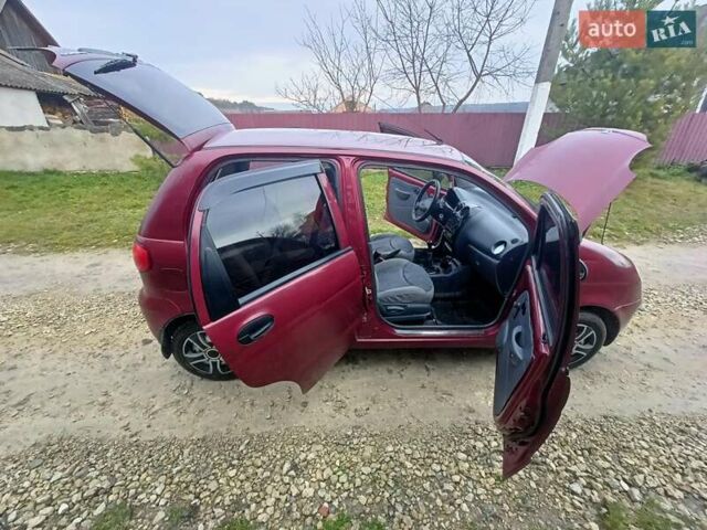 Червоний Деу Матіз, об'ємом двигуна 0.8 л та пробігом 125 тис. км за 2200 $, фото 7 на Automoto.ua