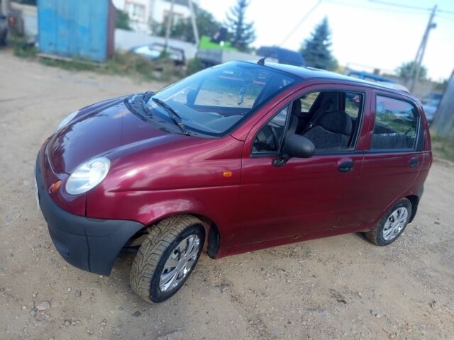 Красный Дэу Матиз, объемом двигателя 8 л и пробегом 339 тыс. км за 1300 $, фото 6 на Automoto.ua