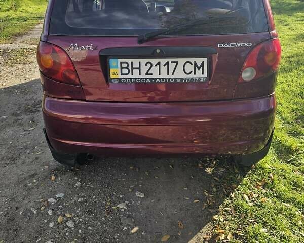 Деу Матіз 2008 у Одесі на Automoto.ua Червоний Деу Матіз, об'ємом двигуна 0.8 л та пробігом 130 тис. км за 2100 $, фото 26 на Automoto.ua