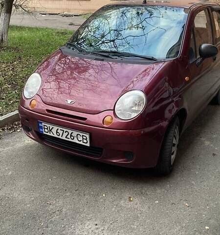 Красный Дэу Матиз, объемом двигателя 0.8 л и пробегом 160 тыс. км за 1850 $, фото 7 на Automoto.ua