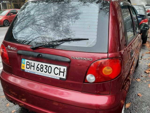 Красный Дэу Матиз, объемом двигателя 0.8 л и пробегом 73 тыс. км за 2800 $, фото 15 на Automoto.ua