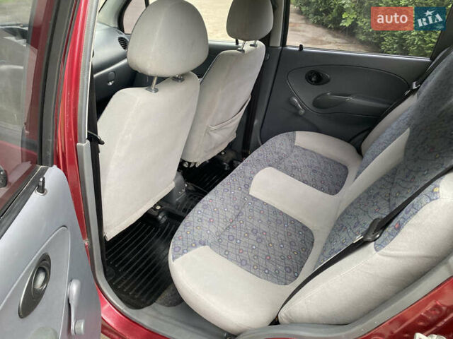 Красный Дэу Матиз, объемом двигателя 0.8 л и пробегом 123 тыс. км за 3200 $, фото 30 на Automoto.ua